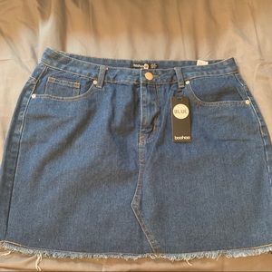 Brand new denim skirt